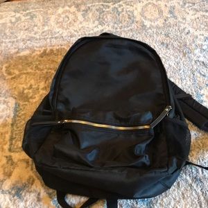 Black backpack